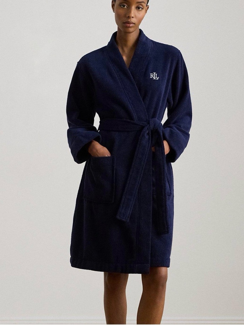 NEW Lauren Ralph Lauren Terry Greenwich Robe
